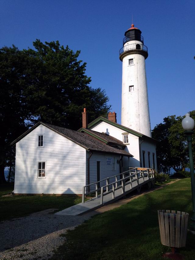 Point Aux Barques Light Summer 2014 (newer photo)
